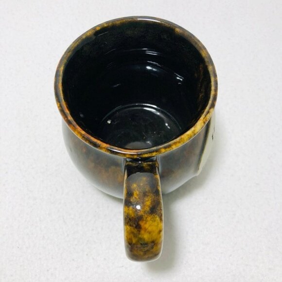 Happy Retirement Present Gift Mug Art 3D Molded Raised Brown Ceramic Work Staff - Picture 10 of 10